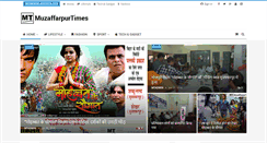 Desktop Screenshot of muzaffarpurtimes.com