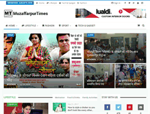 Tablet Screenshot of muzaffarpurtimes.com